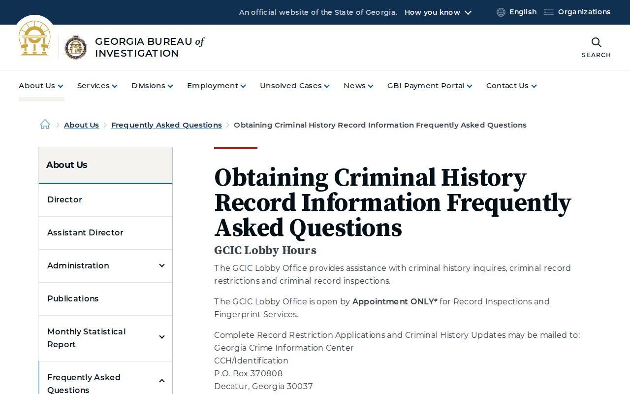 Oconee County sex offender check Georgia criminal history guidance
