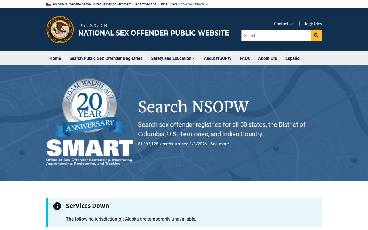 Oconee County sex offender check national registry search