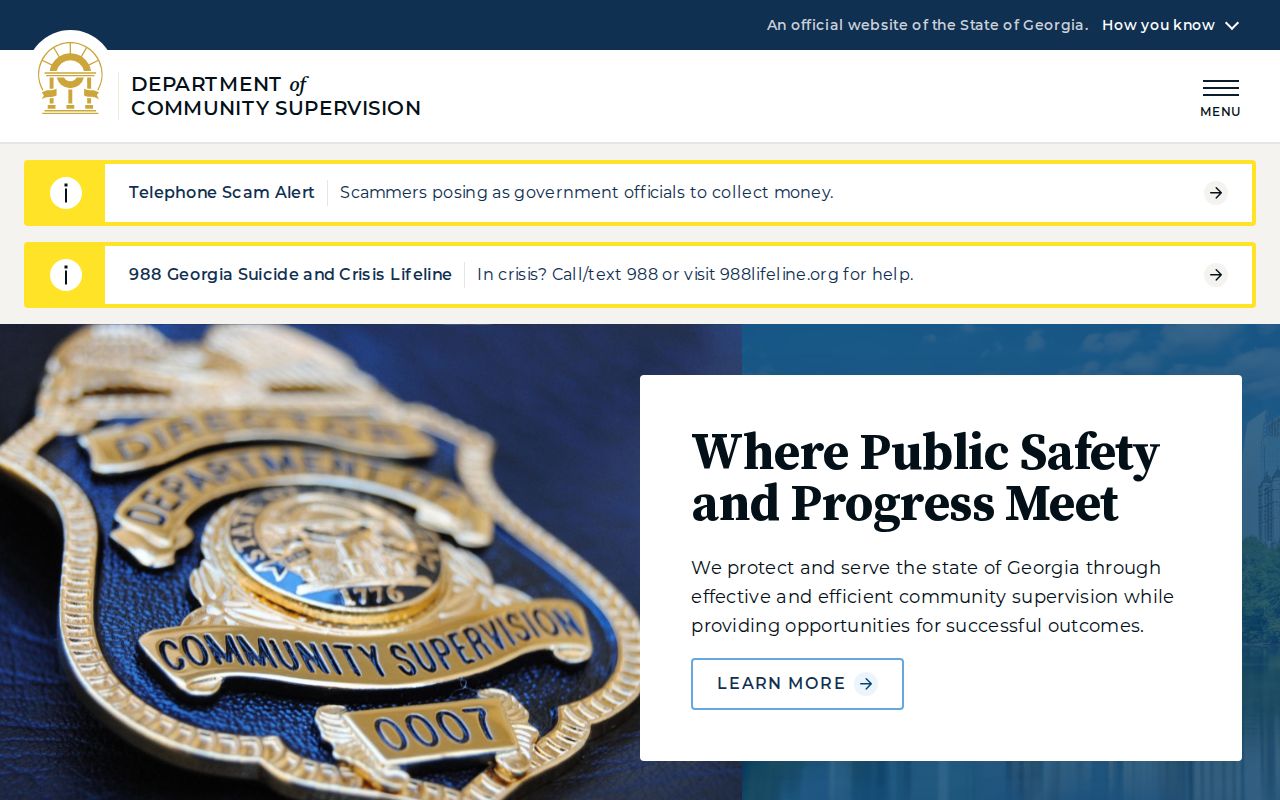 Georgia Department of Community Supervision information for Watkinsville cases